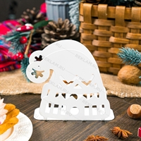 Салфетница кухонная из металла Шапка - фото 53514