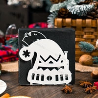 Салфетница кухонная из металла Шапка - фото 53516