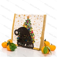 Салфетница кухонная из металла Шапка - фото 53529