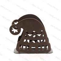 Салфетница кухонная из металла Шапка - фото 53531