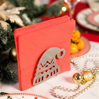 Салфетница кухонная из металла Шапка - фото 53534