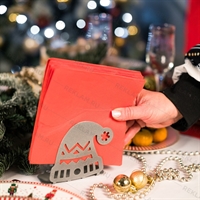 Салфетница кухонная из металла Шапка - фото 53535