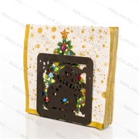 Салфетница из металла Снеговик - фото 53547