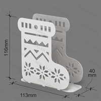 Салфетница кухонная из металла - фото 53570