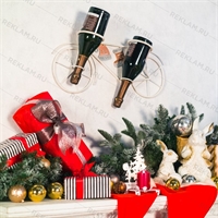 Подставка под бутылки Велосипед настенная 590-107 - фото 53766