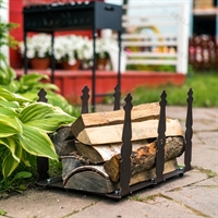 Разборная дровница для камина 103-230R металлическая - фото 54012