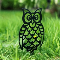 Металлическая садовая фигура Сова - фото 54058