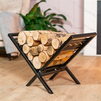 Разборная дровница для камина 103-232R металлическая - фото 54490