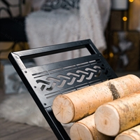 Разборная дровница для камина 103-232R металлическая - фото 54499