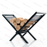 Разборная дровница для камина 103-232R металлическая - фото 54502