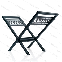 Разборная дровница для камина 103-232R металлическая - фото 54504