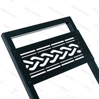 Разборная дровница для камина 103-232R металлическая - фото 54506