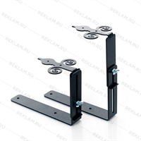 Кронштейны регулируемые для кашпо (2 шт) 203-030 - фото 54525