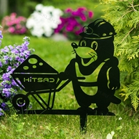 Металлическая садовая декоративная фигура 801-140 Крот - фото 54553