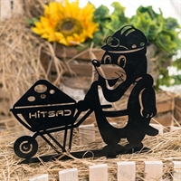 Металлическая садовая декоративная фигура 801-140 Крот - фото 54557