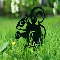 Металлическая садовая декоративная фигура Белка - фото 54628