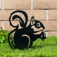 Металлическая садовая декоративная фигура Белка - фото 54629