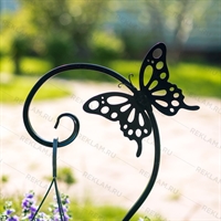 Шпалера для садовых растений Собака с бабочкой 202-015 h=110 см - фото 54656