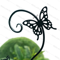 Шпалера для садовых растений Собака с бабочкой 202-015 h=110 см - фото 54662