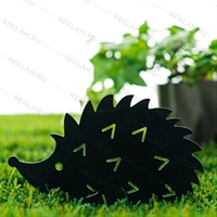 Садовая декоративная фигура Ежата 3 шт  металл - фото 54736