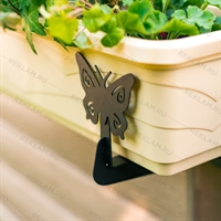 Кронштейны настенные для кашпо (2 шт) металл - фото 54756