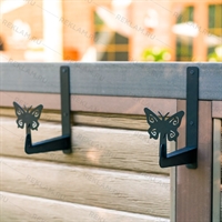 Кронштейны настенные для кашпо (2 шт) металл - фото 54757