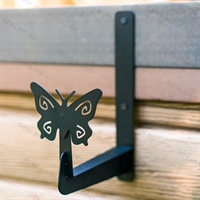 Кронштейны настенные для кашпо (2 шт) металл - фото 54758