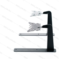 Кронштейны настенные для кашпо (2 шт) металл - фото 54759