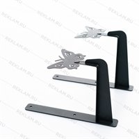 Кронштейны настенные для кашпо (2 шт) металл - фото 54760