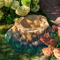 Кашпо Пень большой F02013 ламинат h=36 см - фото 54801