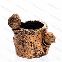 кашпо Снегири