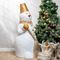 снеговик из стеклопластика