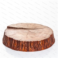 крышка‑пень спил кедра