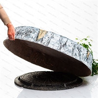 крышка канализационного люка