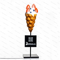 рекламная стойка с вашим логотипом U09491-Ice cream2