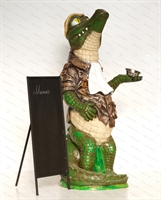 Рекламная фигура Крокодил