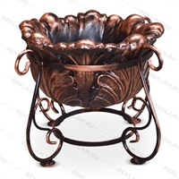 Вазон из бетонна