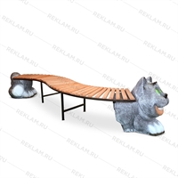 Скамейка Кот