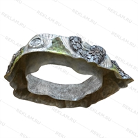 Кашпо Большой пень, фибергласс, 29 см. - фото 6270