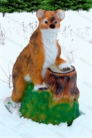 Фигура Медвежонок на пне