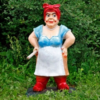 Ростовая фигура из пластика