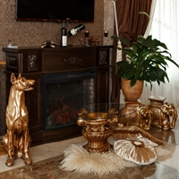 Стеклянный стол Ваза