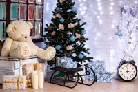 Санки для деда мороза своими руками