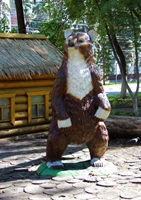 Объёмная скульптура Медведя Объёмная скульптура Медведя