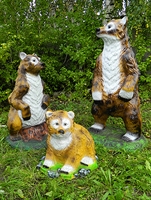 Макет дикие животные Макет дикие животные