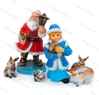 Новогодние фигуры из пенопласта