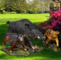 Макет дикие животные