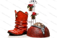 Рекламная фигура Сапог со шпорами, фибергласс, 95 см. - фото 7205