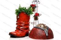 Рекламная фигура Сапог со шпорами, фибергласс, 95 см. - фото 7206