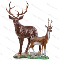 Объемные фигуры животных